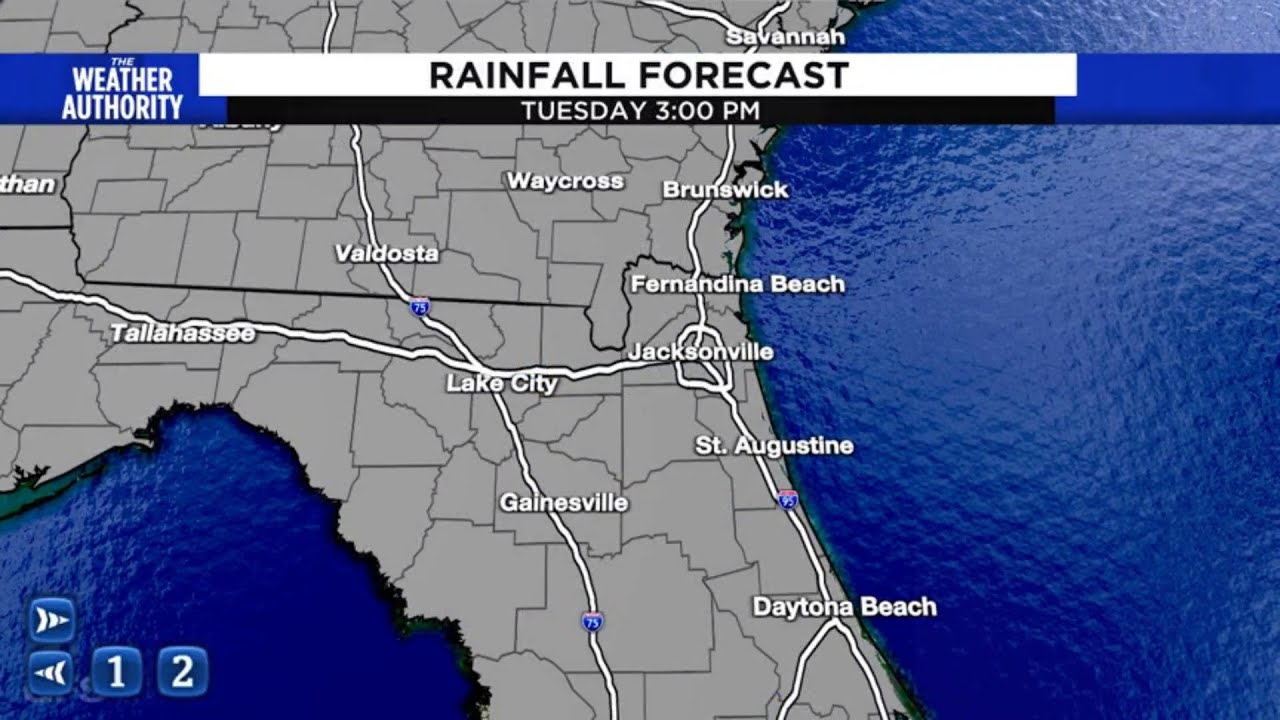 A warm Wednesday then breezy, cloudy and wet this weekend - YouTube