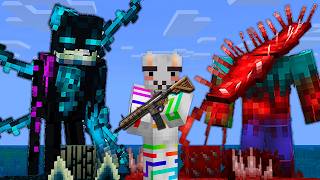 Atrapé 4 INFECCIONES en una ISLA DESIERTA en Minecraft