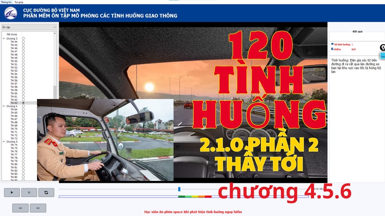 120 TÌNH HUỐNG MÔ PHỎNG. CHƯƠNG 4.5.6 