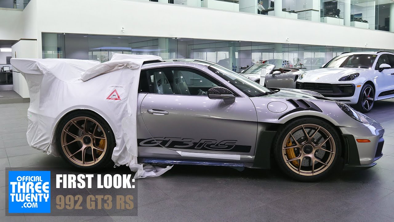 Unwrapping a Brand New 992 GT3 RS (w/ Weissach Package) - YouTube