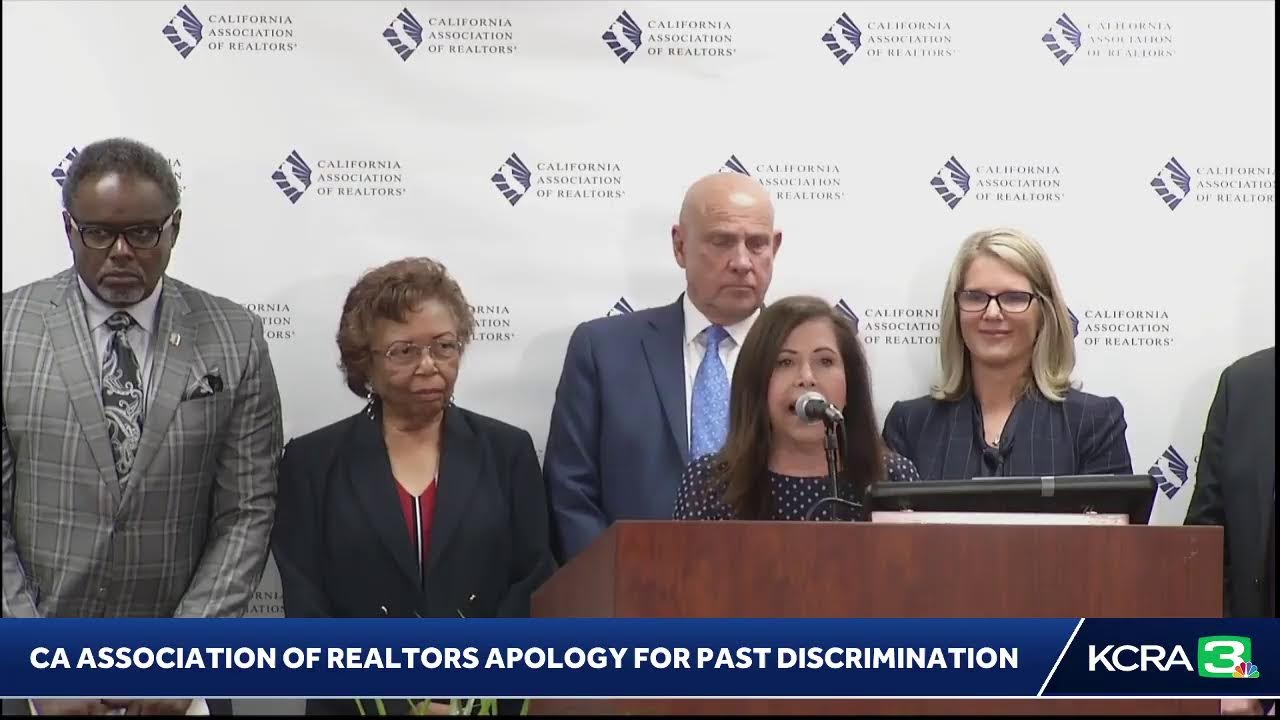 LIVE | The California Association of Realtors is making a formal apology  for past discriminatory … - YouTube