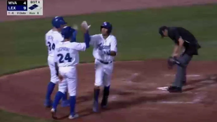 Angelo Castello homers for Lexington in the fourth