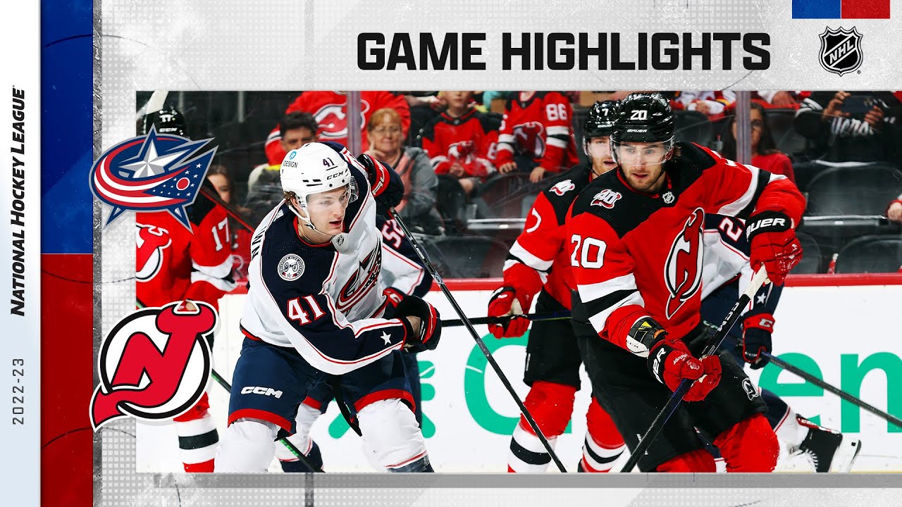 Columbus Blue Jackets flattened by New Jersey Devils