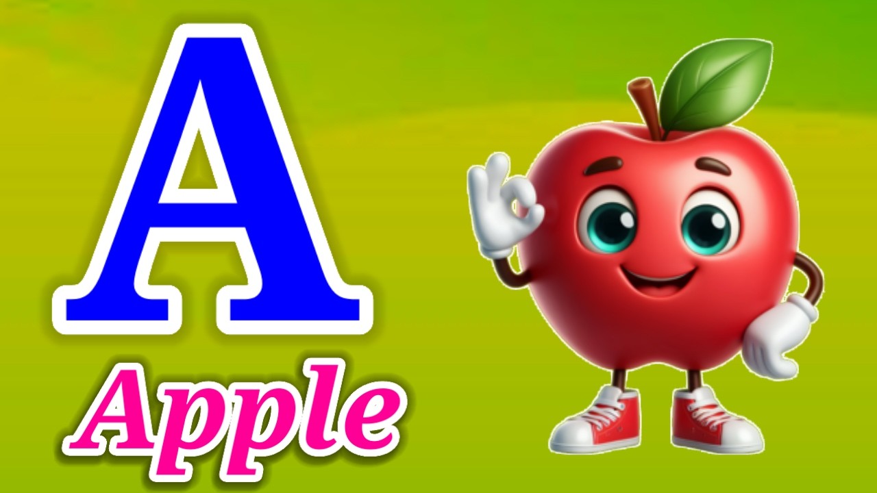 Phonics Song 2 with TWO Words in 3D - A For Airplane - ABC Alphabet Songs with Sounds 2609