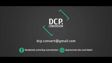 DCP Conversion / Any video to DCP