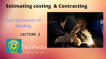 Cost Elements arc welding | Estimating Costing & Contracting | Mechanical | Gujarati | 12 | With RG