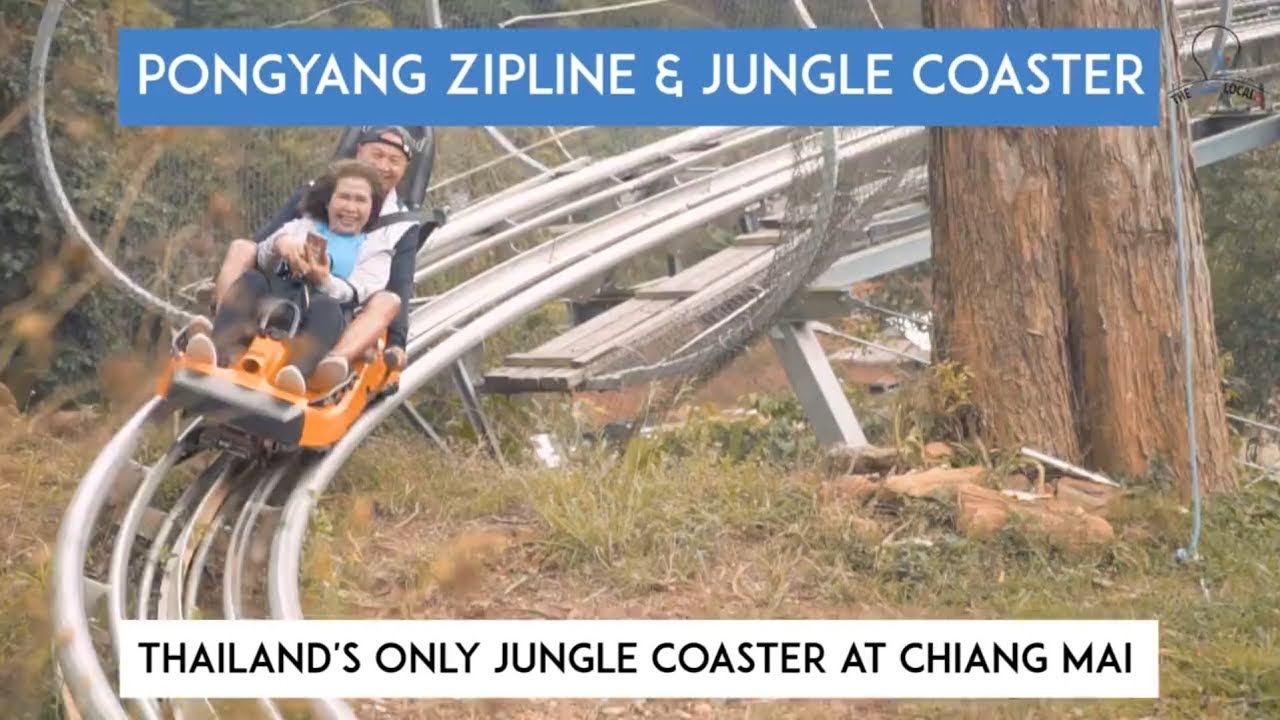 Jungle Coaster At Chiang Mai