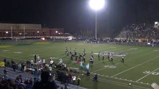 St Pius X Marching Band halftime 12 01 2017 vs Marist School  playoff round 4