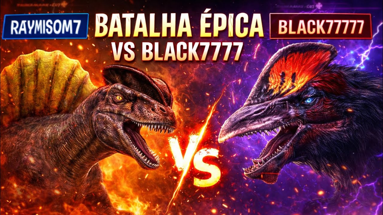 A BATALHA MAIS DIFÍCIL DO CAMPEONATO! BLACK7777 😱 #dinossauro#jwa#jurassicworldalive#shorts#gamingbr