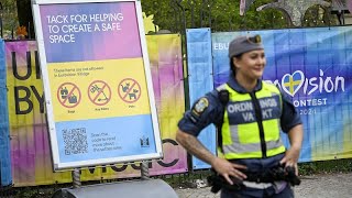 Une sécurité renforcée à Malmö pour la semaine de l'Eurovision