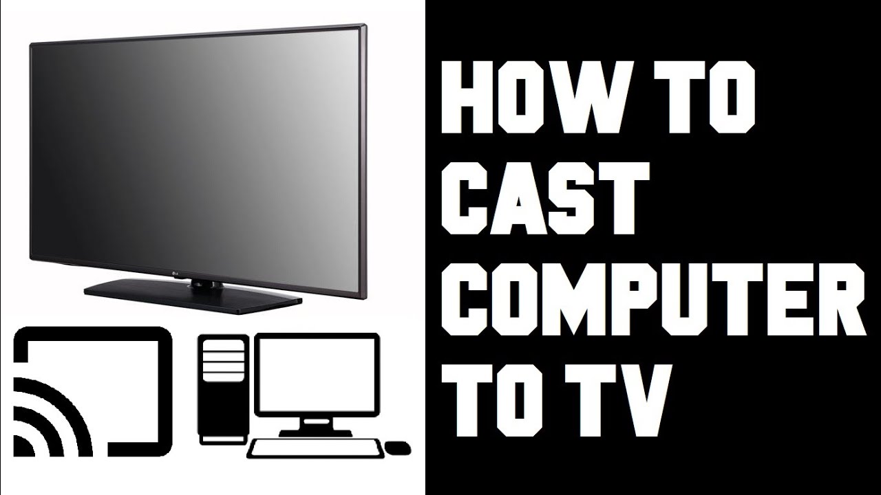 How To Cast Computer to TV - How To Cast Your PC To Your TV - Screen Mirror PC Windows 10 to TV