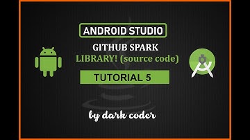 Dark Coder | Github Library | Spark Button | Android Studio Tutorial 5