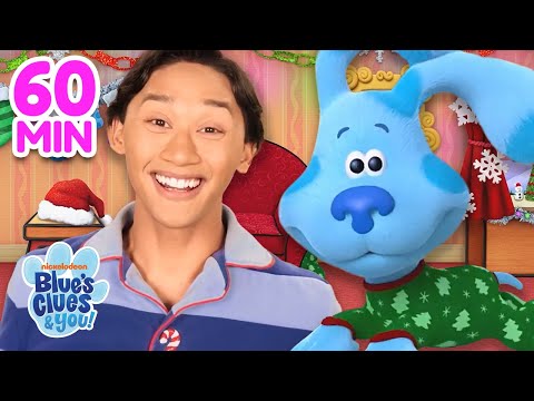 Blue's Winter Holiday Adventures w/ Josh ❄️ | 1 Hour Compilation | Blue's Clues & You!