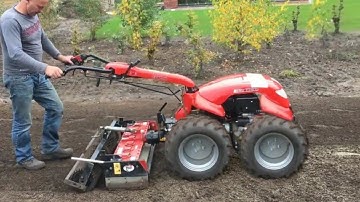 Unique walk-behind tractors from different countries of the world, video selection