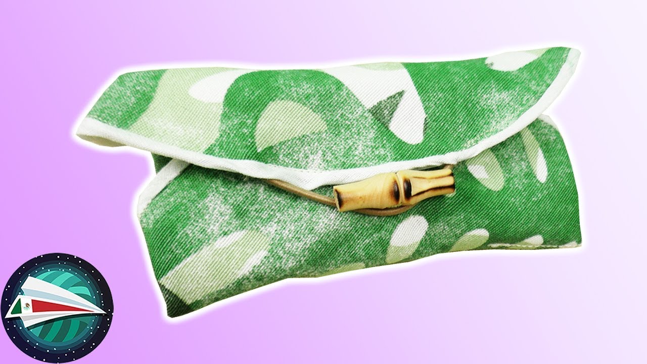 Aprende a coser un estuche para tus gafas | Estuche para gafas de tela sin molde | Principiantes