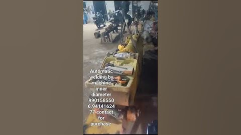 Automatic welding attachment with line boring machine portable ready stock in India 9414162477