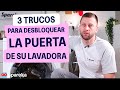 3 trucos para desbloquear la puerta de su lavadora