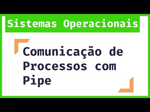 Me Salva Sistemas Operacionais: Comunicação entre Processos: Pipes