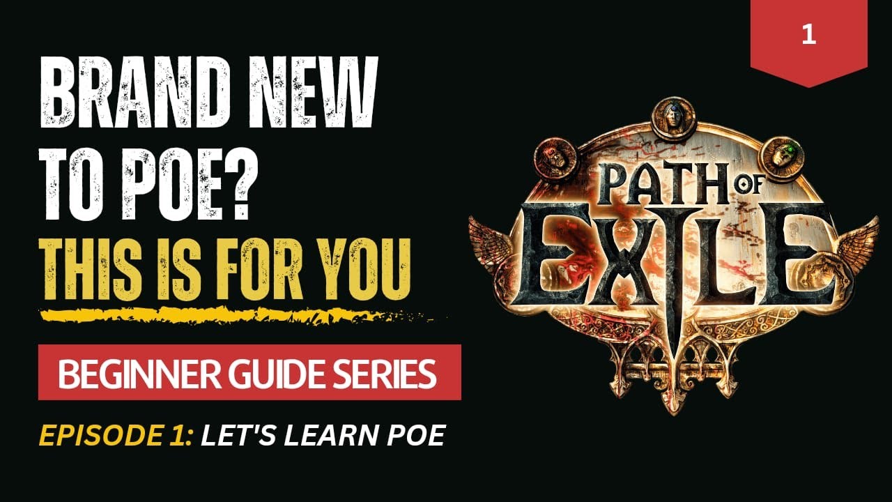 Path of Exile Beginner Guide Series Getting Started YouTube