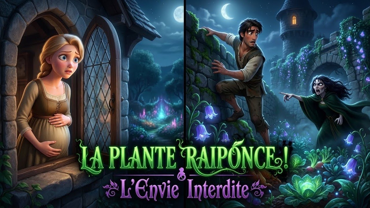 L’Origine de Raiponce – Avant la Tour | Conte de Fées Animé | Histoire pour Dormir