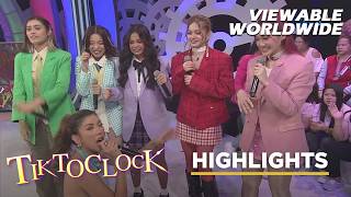 TiktoClock: Zephanie, Gaea, Mitzi, Naya, at Olive, hinamon ni Herlene sa ‘Eba’t Adan!’