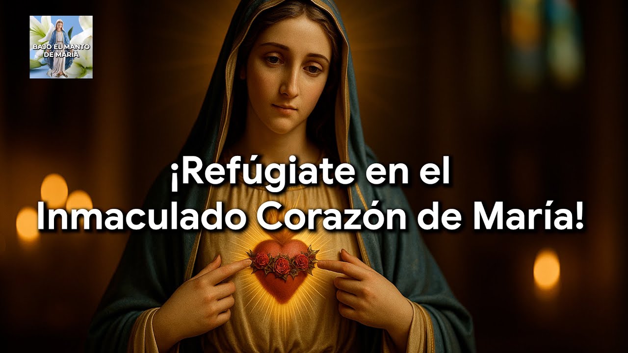 Oración al Inmaculado Corazón de María | Protección Contra el Mal | Bajo el Manto de María