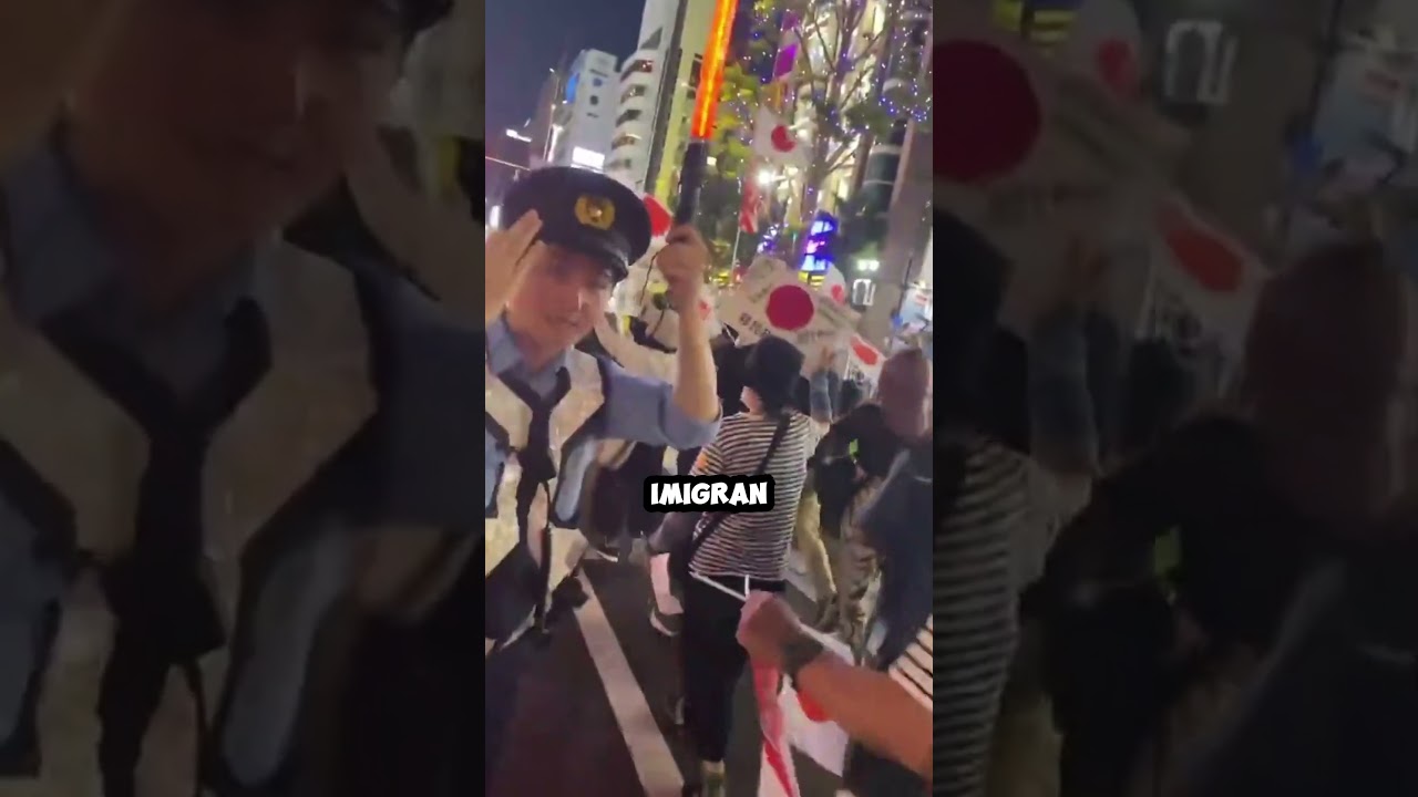 Demo Anti-Imigrasi Pecah di Osaka Jepang!