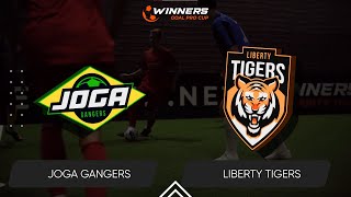 Winners Goal Pro Cup. Joga Gangers - Liberty Tigers 03.06.24. First Group Stage. Group A