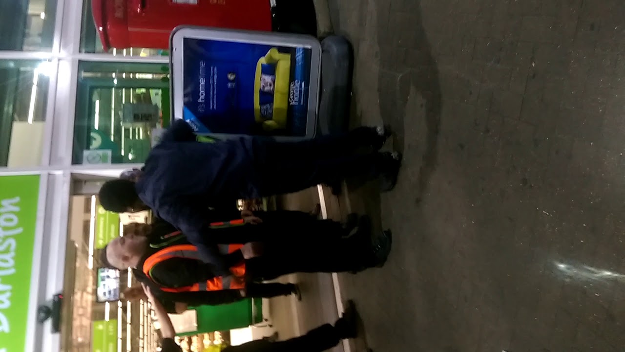 Darlaston Fight at Asda 2 YouTube
