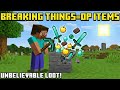 Minecraft But Breaking Things Gives OP Items 🔥