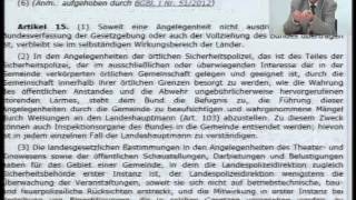 Öffentliches Recht - Grundlagen Kapitel 15: Die Landesverwaltung und die Bundesverwaltung