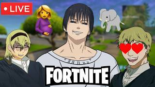 Naoya and Fem Naoya Try to Work Together in Fortnite