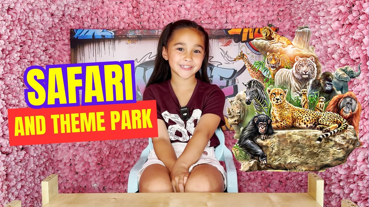 Maylee goes to a SAFARI PARK 🐒🦁🦒