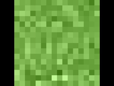 Minecraft but its on a displacement map and has bloom - YouTube