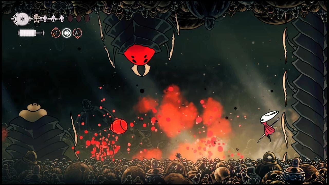 Hollow Knight: Silksong evil bell eater