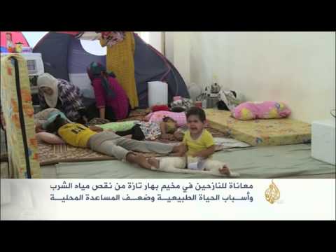 معاناة النازحين العراقيين بمخيمي "الخازر" و"بهار تازة"