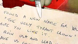 First look INSIDE ricin poison letter sent to Donald Trump 🇺🇸