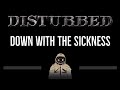 Disturbed • Down With The Sickness (CC) 🎤 [Karaoke] [Instrumental Lyrics]