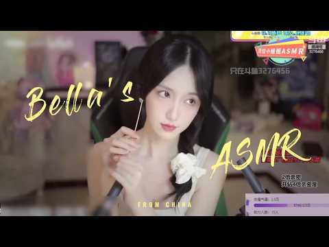 【贝拉小姐姐 ASMR】小孔成像，吸管，掏耳呼呼