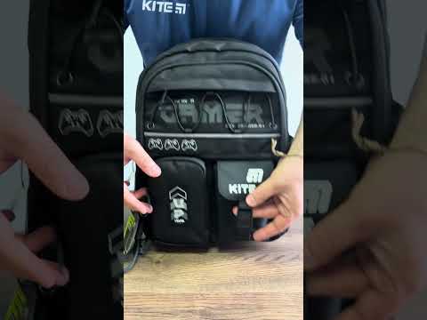 Рюкзак шкільний напівкаркасний Kite Education Gamer K26-584M-5, видео 1