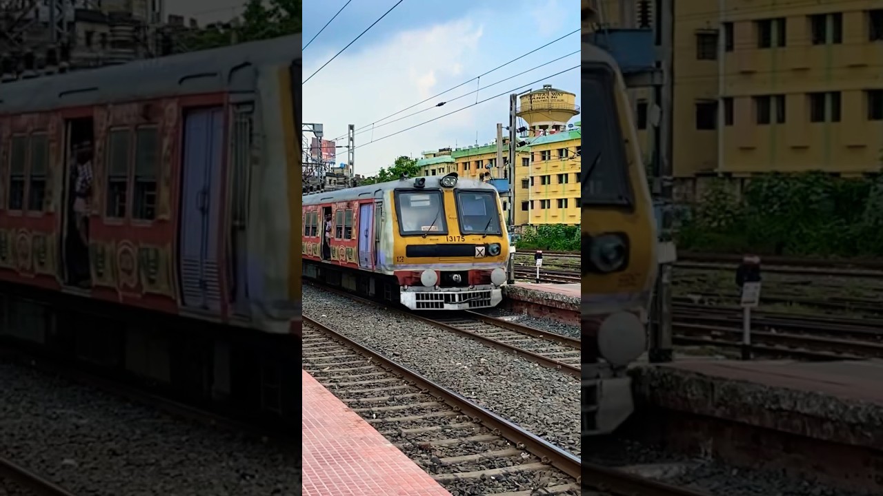 Bardhaman local arrival at Dankuni junction