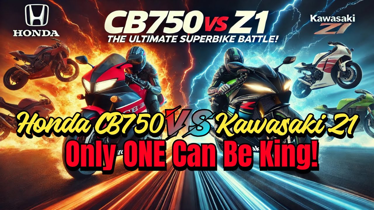 Honda CB750 vs. Kawasaki Z1 – Which Was the Real King?