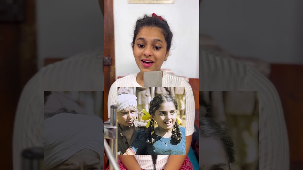 Varshini dubbed for childhood SITA in RRR 🔥 #youtube #swv #tamil #trending #dubbing #youtubeshorts