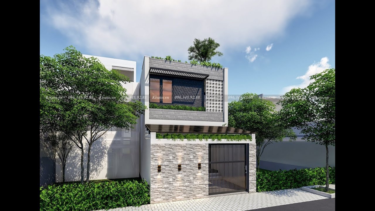 Mẫu Nhà Ống 2 Tầng Đẹp 50m2 Giá 500 Triệu Tại Nguyễn... - youtube