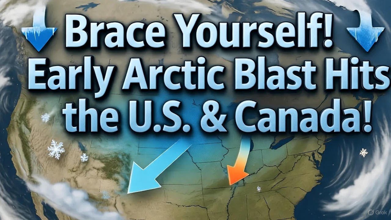 Brace Yourself: Early Arctic Blast Hits the U.S. and Canada!#Winter2025 ...