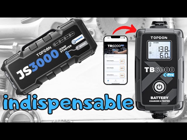 TOPDON Jump Starter JS2000 comment utiliser correctement ce démarreur 😜 -  Qashqai Passion FR