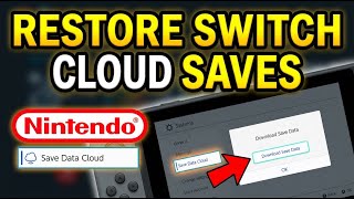 How to restore Nintendo Switch console from cloud save - Detailed Guide