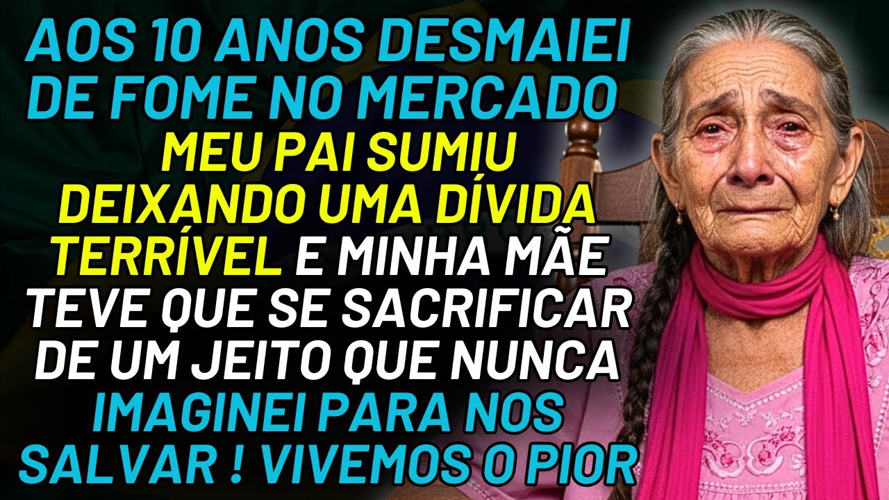 HISTÓRIA REAL DESTA AVÓ 👵💔DESPERTEI NO CHÃO DE UM MERCADO… E O QUE MINHA MÃE FEZ VAI TE…