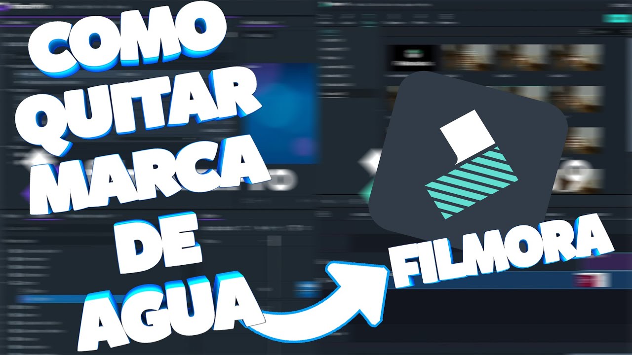 QUITAR MARCA DE AGUA AL FILMORA 9 FACIL Y RAPIDO 😱 YouTube QUITAR MARCA DE AGUA AL FILMORA 9 FACIL Y RAPIDO 😱 YouTube