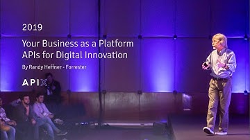 APIX 2019 | Your Business as a Platform APIs for Digital Innovation - Randy Heffner Forrester. EN